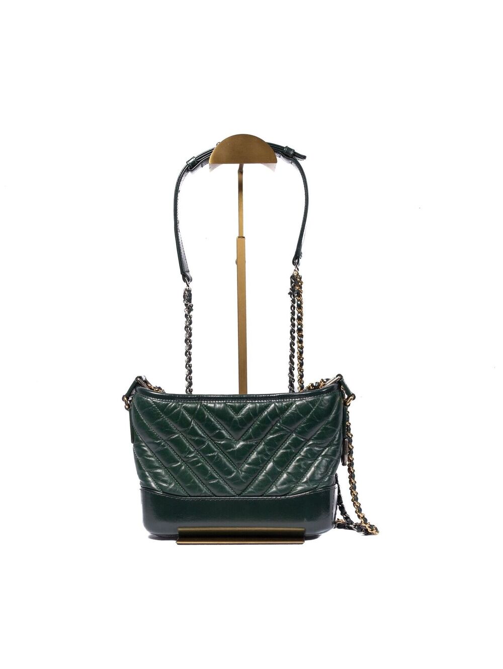 Chanel Gabrielle Dark Green Small